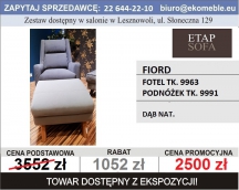 ETAP SOFA - FIORD FOTEL + PODNÓZEK